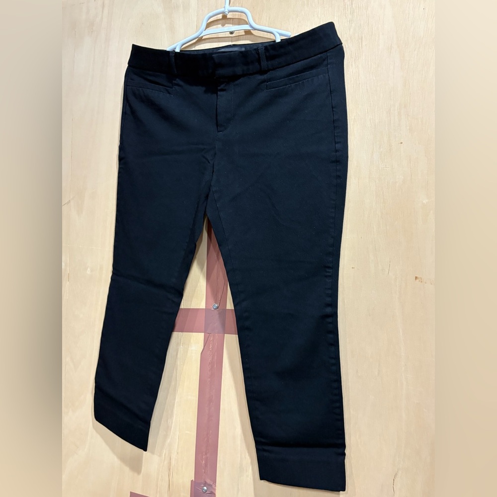 Black Size 8 Petite Banana Republic Trousers